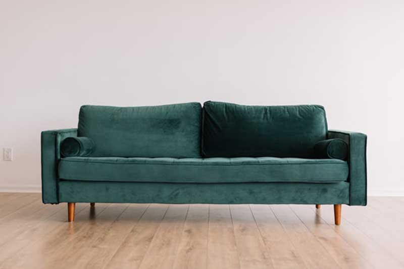 A modern couch